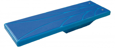 Skákací prkno - 1400x425x250mm - modré/modré