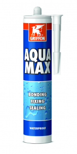 Aqua Max - Lepidlo pod vodu 415 g, šedé
