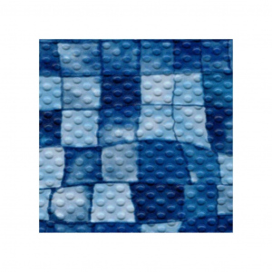 AVfol Decor Protiskluz - Mozaika Aqua Disco; 1,65m šíře, 1,5mm, role 20m