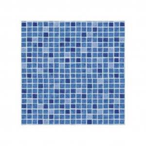 AVfol Decor Protiskluz - Mozaika Modrá; 1,65m šíře, 1,5mm, role 25m