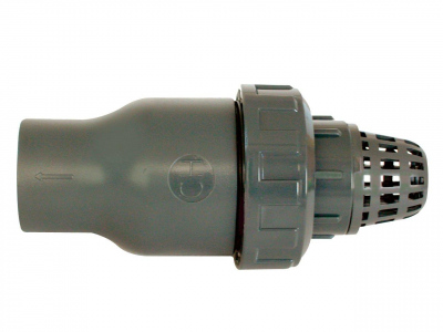 Tvarovka - Kuželový zpětný ventil 50 mm se sacím košem