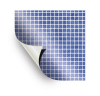 AVfol Relief - 3D Mozaika Light Blue; 1,65m šíře, 1,6mm, metráž